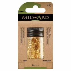 Milward Veiligheidsspelden - 23mm - Goud
