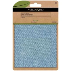 Milward Verstelstuk opstrijkbaar - Light Denim 12x44cm