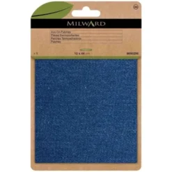 Milward Verstelstuk opstrijkbaar - Mid Denim 12x44cm