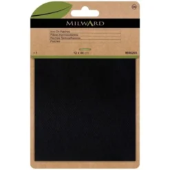 Milward Verstelstuk opstrijkbaar - Black 12x44cm
