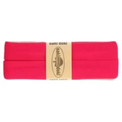 Oaki Doki Tricot Biaisband - Donker Fuchsia 917
