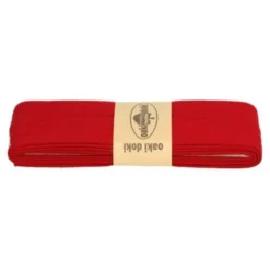 Oaki Doki Tricot Biaisband - Donker Rood 600