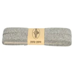 Oaki Doki Tricot Biaisband - Gemeleerd Grijs 067