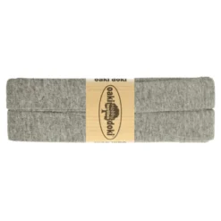 Oaki Doki Tricot Biaisband - Gemeleerd Grijs 067