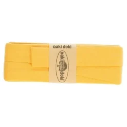Oaki Doki Tricot Biaisband - Geel 711