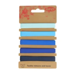 Opry Gekleurd Lint 10mm-Deep Blue