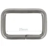 Opry Gesp - Mat Silver - 25mm