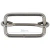 Opry Gesp met Schuif - Mat Silver - 38 mm