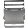 Opry Klikgesp - Mat Silver - 40mm