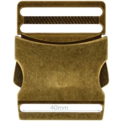 Opry Klikgesp - Old Gold - 40mm