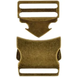 Opry Klikgesp - Old Gold - 20mm