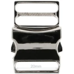 Opry Klikgesp -Silver - 20mm