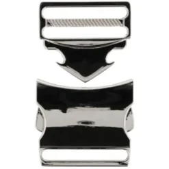 Opry Klikgesp -Silver - 20mm