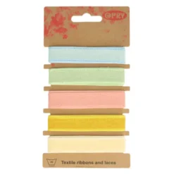 Opry Lint Linnenlook 10mm - Pastel