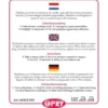 Opry Plakvlies - 90x200cm Zwart