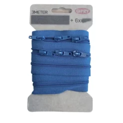 Opry Spiraal Rits 3m - Steelblue
