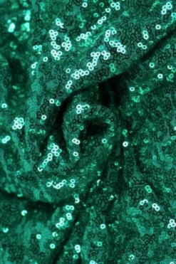 Pailletten Stof - Turquoise