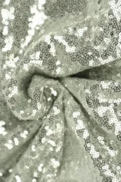Pailletten Stof - Zilver