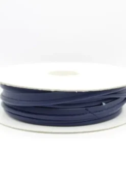 Paspelband Kunstleer - Blauw
