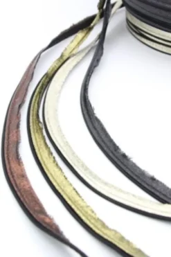 Paspelband - Zwart/Goud