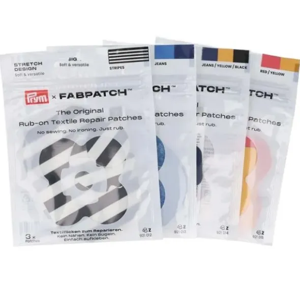 Prym FabPatch Stretch - Lightning/Cloud
