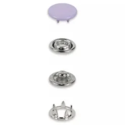 Prym - Gekleurde Jersey drukknopen 12mm - Lilac