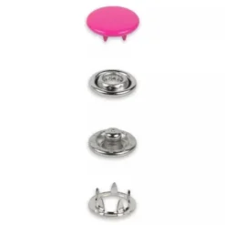 Prym - Gekleurde Jersey drukknopen 12mm - Pink