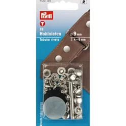 Prym Holnieten Set 9 mm - Zilver