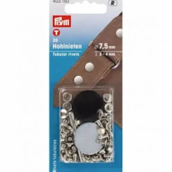 Prym Holnieten Set 7,5 mm - Zilver
