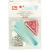 Prym Love - Jersey Drukknopen - Roze/Koraal/Rood