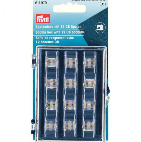 Prym - Spoelendoos met 12 spoelen