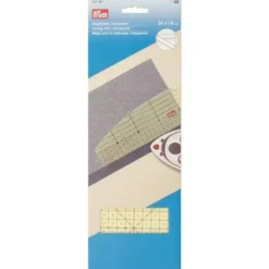 Prym - Strijkliniaal transparant - 30x10cm