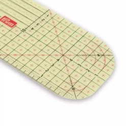 Prym - Strijkliniaal transparant - 30x10cm
