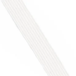 Rimpel Elastiek Wit - 20 mm