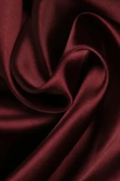 Satijn bordeaux rood - 77