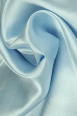 Satijn licht blauw - 05