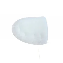 Schoudervulling met Kapje - Wit