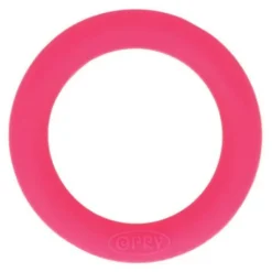 Siliconen Bijtring 65 mm - Fuchsia