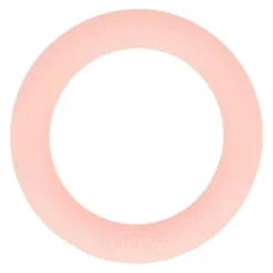 Siliconen Bijtring 65 mm - Licht Roze