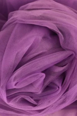 Stretch Tule Cassis - 08
