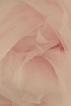 Stretch Tule Licht Roze -04