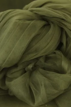 Stretch Tule Mosgroen - 33