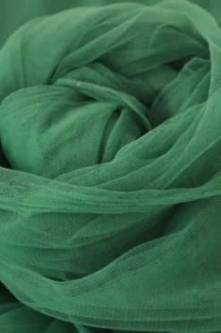 Stretch Tule Vintage Groen - 32