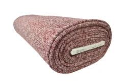 Sweat Melange - Dark Red/White