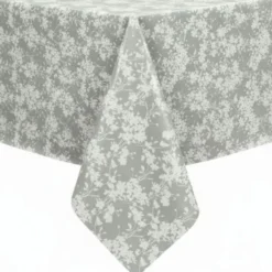 Tafelzeil - Chelsea Flowers on Grey