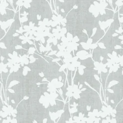 Tafelzeil - Chelsea Flowers on Grey