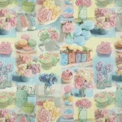 Tafelzeil - Delicious Sweets and Flowers