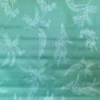 Tafelzeil - White Flower on Sage Green