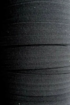 Taille Elastiek - 25 mm - Zwart