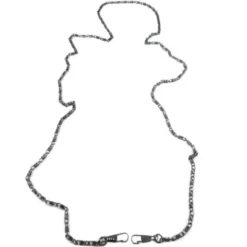 Tasketting - 120cm - Antracite Silver